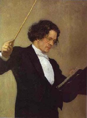 Ilya Repin Anton Rubinstein oil painting image